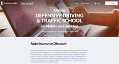 Desktop Screenshot of defensivedrivingapp.com